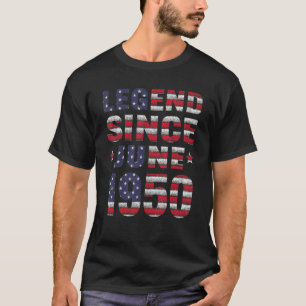 Legende seit Juni 1950 72. Geburtstag 72 Jahre alt T-Shirt