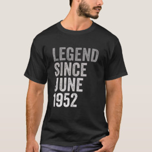 Legende seit Juni 1952 Großartig 69 Jahre alt 69. T-Shirt