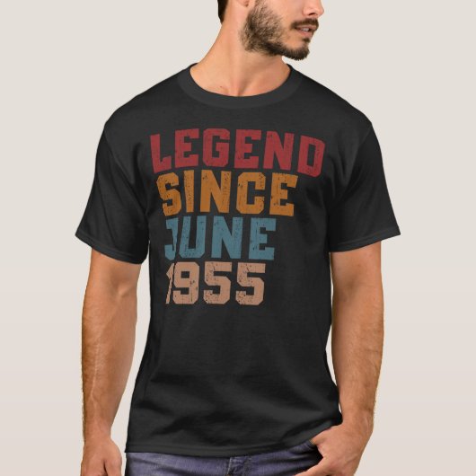 Legende seit Juni 1955 T-Shirt (Vorderseite)