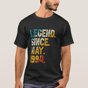 Legende seit Mai 1994 30. Geburtstag Vintage 30 Ja T-Shirt