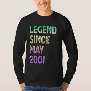 Legende seit Mai 2001 24. Geburtstag Männer Frauen T-Shirt