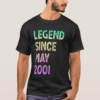 Legende seit Mai 2001 24. Geburtstag Männer Frauen T-Shirt