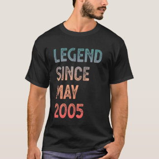 Legende seit Mai 2005 20. Geburtstag Männer Frauen T-Shirt