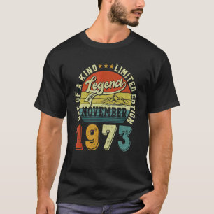 Legende seit November 1973 49 Jahre alt 49 Jahre T-Shirt