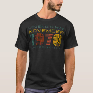 Legende Seit November 1978, limitiertes Herren-Edi T-Shirt