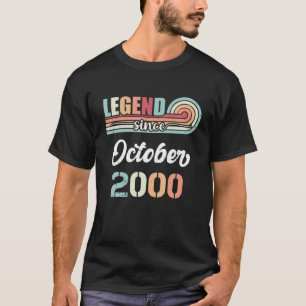 Legende seit Oktober 2000 22 Jahre alter Vintager T-Shirt