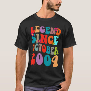 Legende seit September 2004 Vintage Geburtstag Ret T-Shirt