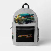 LEGENDE SUPRA MK4 - TIERSTIL BEDRUCKTER RUCKSACK (Vorderseite)