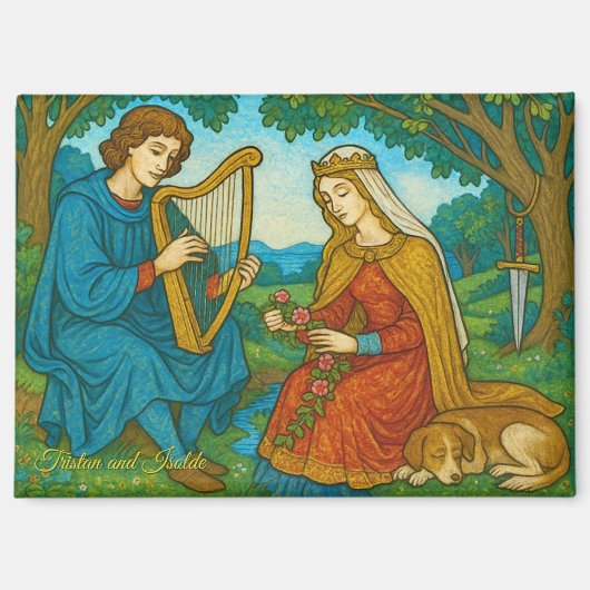 Legende Tristan und Isolde Magnet (Vorderseite)