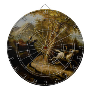 Legende vom kopflosen Reiter Halloween Geist Dartscheibe