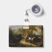 Legende von Headless Horseman Halloween Ghost Ausweis (Vorderseite mit Ausziehbar)