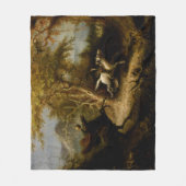 Legende von Headless Horseman Halloween Ghost Fleecedecke (Vorderseite)