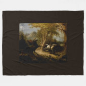 Legende von Headless Horseman Halloween Ghost Fleecedecke (Vorderseite (Horizontal))
