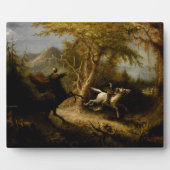 Legende von Headless Horseman Halloween Ghost Fotoplatte (Vorderseite)