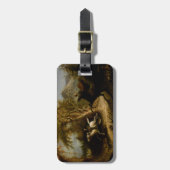 Legende von Headless Horseman Halloween Ghost Gepäckanhänger (Vorderseite vertikal)