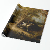 Legende von Headless Horseman Halloween Ghost Geschenkpapier (Ungerollt)