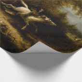 Legende von Headless Horseman Halloween Ghost Geschenkpapier (Ecke)