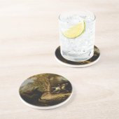 Legende von Headless Horseman Halloween Ghost Getränkeuntersetzer (Seite)