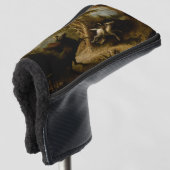 Legende von Headless Horseman Halloween Ghost Golf Headcover (3/4 Vorderseite)