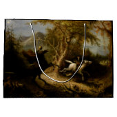 Legende von Headless Horseman Halloween Ghost Große Geschenktüte (Rückseite)