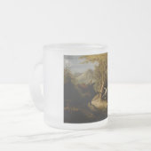 Legende von Headless Horseman Halloween Ghost Mattglastasse (Vorderseite Links)