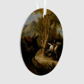 Legende von Headless Horseman Halloween Ghost Ornament (Vorderseite)