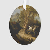 Legende von Headless Horseman Halloween Ghost Ornament (Vorderseite)