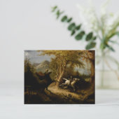 Legende von Headless Horseman Halloween Ghost Postkarte (Stehend Vorderseite)