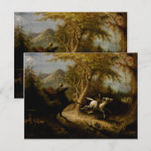 Legende von Headless Horseman Halloween Ghost Postkarte (Vorne/Hinten)