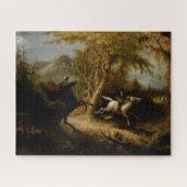Legende von Headless Horseman Halloween Ghost Puzzle (Horizontal)