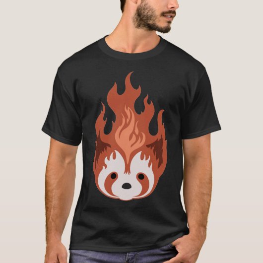 Legende von Korra Fire Ferrets Pro Bending Emblem  T-Shirt (Vorderseite)