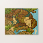 Legende von Mathilde und der Forelle von Orval, Be Puzzle (Horizontal)