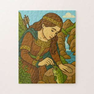 Legende von Mathilde und der Forelle von Orval, Be Puzzle