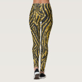 Legende von Zebra, Legende von Tieren für Frauen Leggings (Rückseite)