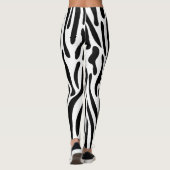 Legende von Zebra, Legende von Tieren für Frauen Leggings (Rückseite)