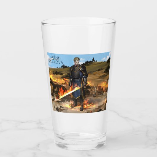 Legende von Zelkova - Malus Glas (Vorderseite)