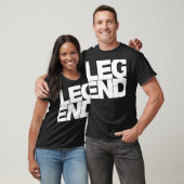 Legende (weißer Text) T-Shirt (Unisex)