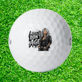 Legenden altern nicht, kantig golfball