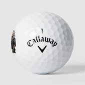 Legenden altern nicht, kantig golfball (Logo)