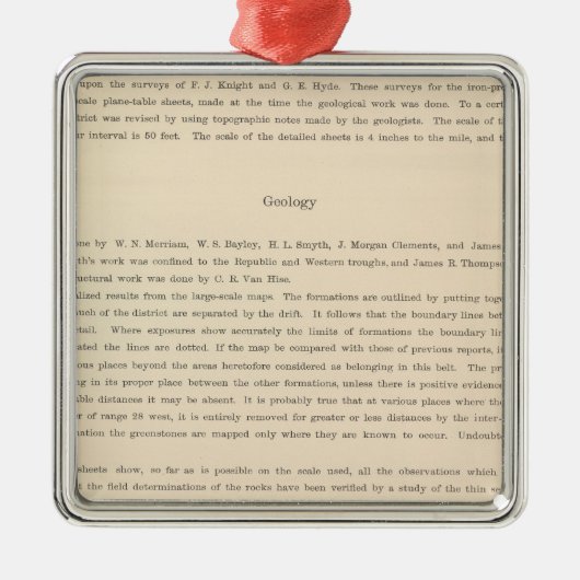 Legenden-Atlas Ornament Aus Metall (Vorne)