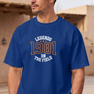 Legenden auf dem Feld 1981 Vintage Sport T-Shirt