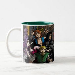 Legenden der Aukera-Tasse Zweifarbige Tasse