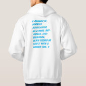 Legenden des Drachen Hoodie (Rückseite)