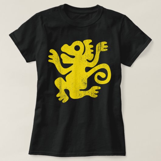 Legenden des versteckten Tempelgrauen Affen Grafik T-Shirt (Design vorne)