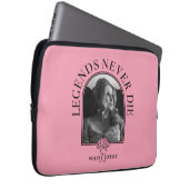 Legenden nie Die - der weiße Lotus Laptopschutzhülle (Vorne Rechts)