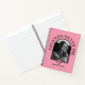 Legenden nie Die - der weiße Lotus Notizblock (Innenseite)