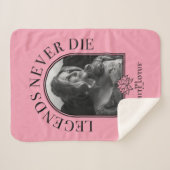 Legenden nie Die - der weiße Lotus Sherpadecke (Vorderseite (Horizontal))