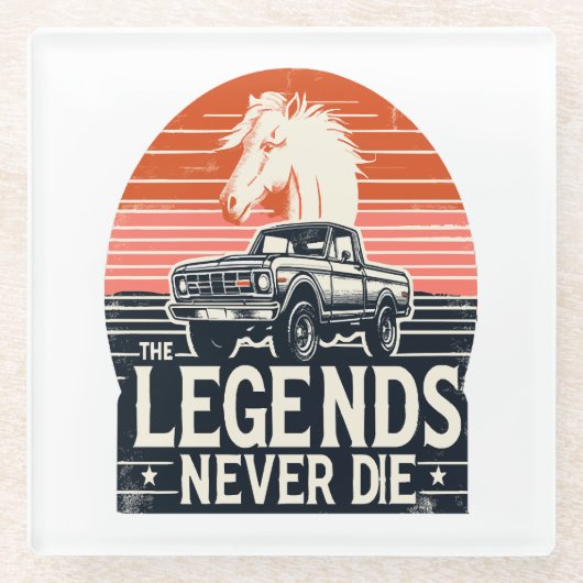 Legenden nie die glasuntersetzer (Vorderseite)