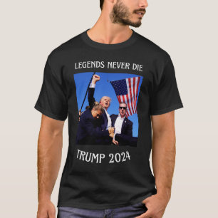 Legenden nie die Trump 2024 Trump-Shirt T-Shirt
