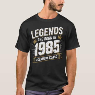 Legenden sind 1985 Geboren - Premium Geburtstagsge T-Shirt